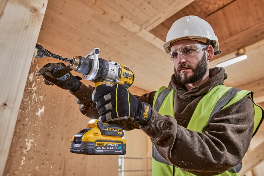 DCD1007 - 20V XR 3 Speed Hammer Drill - Wood Drilling 