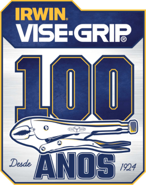 IRWIN 100 years VISE GRIP Logo