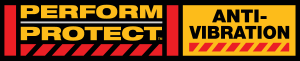 P&P logo with Anti-Vibration:  A logo indicating that this product is part of DEWALT's Perform & Protect line and features Anti-Vibration