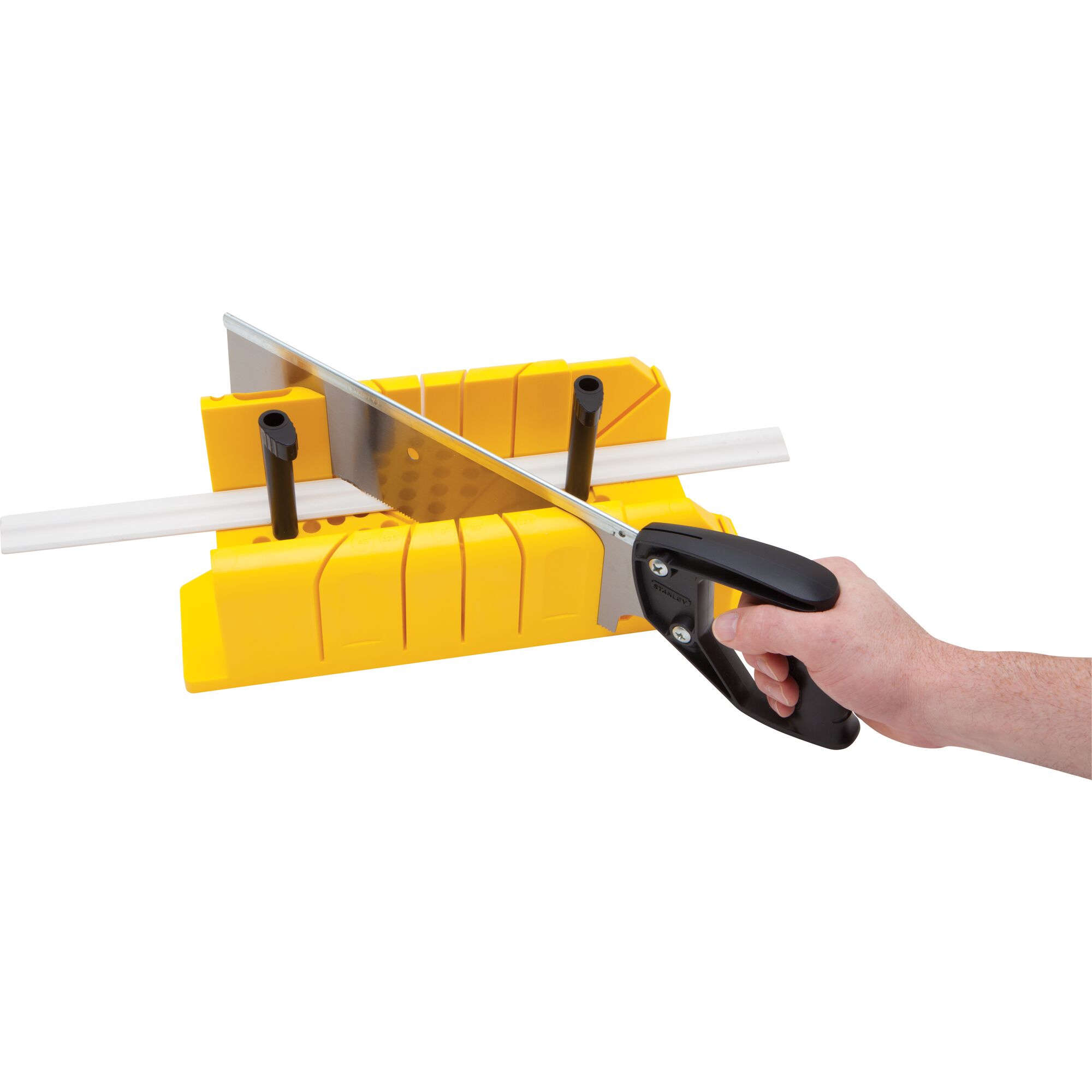 STANLEY® Clamping Miter Box with Saw 12