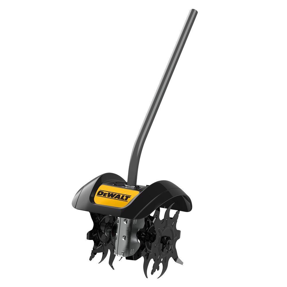 DEWALT Cultivator attachment left angle