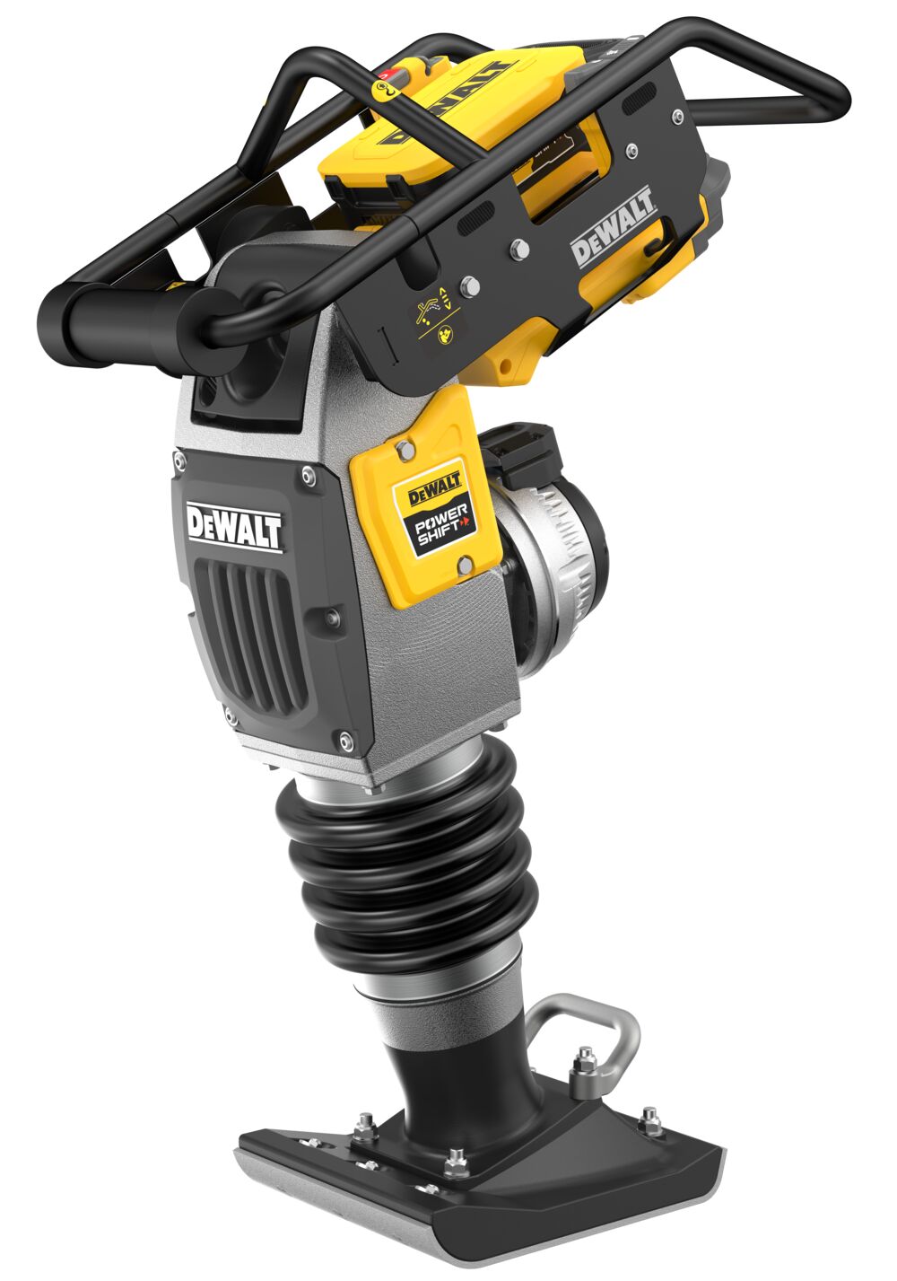 DEWALT POWERSHIFT™ 60Kg CLASS RAMMER  on white background