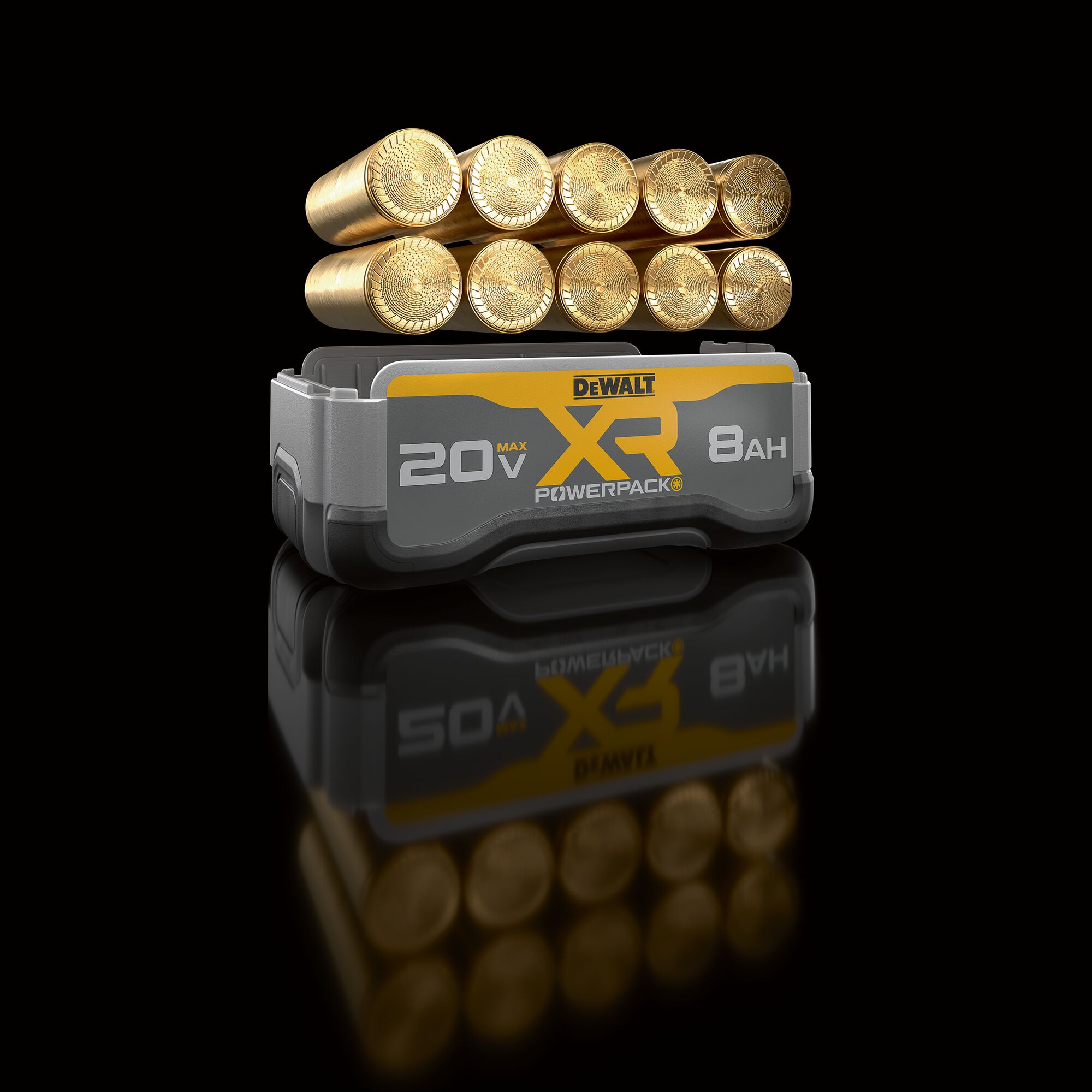 DEWALT XR Batteries comparison graphic