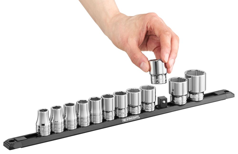 1/4’’ OGV® GRIP 6-point socket set - 38 tools