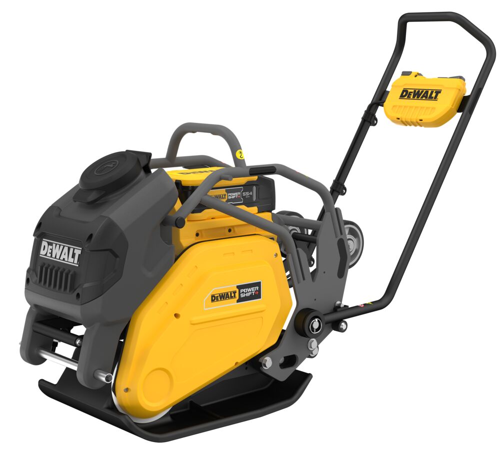 DEWALT POWERSHIFT™ FWRD PLATE COMPACTOR on white background