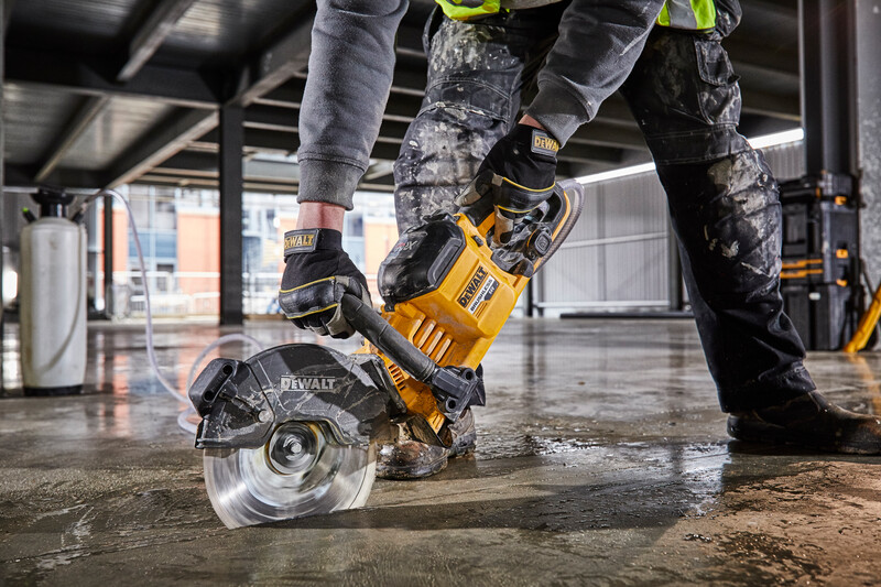 Dewalt electric deals concrete saw